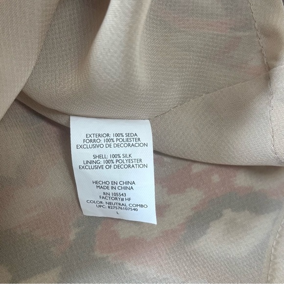 Daisy Fuentes Y2K Silk Lined Lace Camisole Babydoll Strappy Tank Top Size Large - Picture 6 of 10